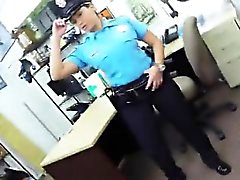 Sexy ass Police gets fucked from behind