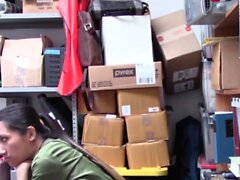 Asian Babe Jade Noir Caught Stealing And Get Punished