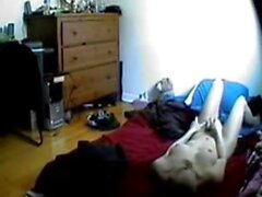 Hot teen couple fucking on hidden cam