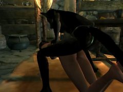 Skyrim - Animated Prostitution - Part 3 (Vaalsark - F)