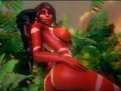 Nidalee 3D hentai game (Lol) League of Legends