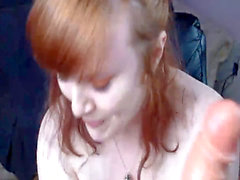 Russian webcam show, show cams, chubby redhead cam threesome