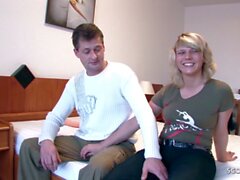 Real German Mature Couple First Time Porn for Fun and Cash