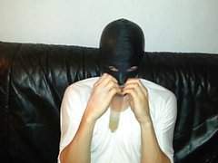 Cum Filled Condom 10, Cumshot, Semen, Bukkake, Mask, Latex