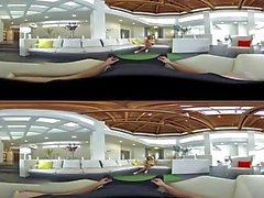 VR Stereoscopic 360 - Cristiana Cinn Sucks And Fucks Her Instructor