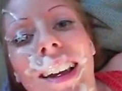 Pregnant Slut Gets A Facial