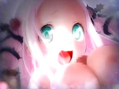 Hentai POV titjob with a sweet moaning babe