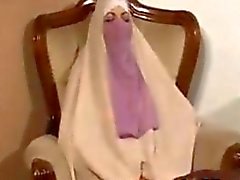 Arab In A Hijab Sucking Cock And Fucking