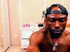 Solo Black Gay Masturbation Jerk Off