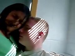 Indian Woman kissing her white boyfriend Desi NRI