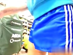 146 ADIDAS NYLON SHORTS COCK OUT IN SUPE - My Affair from CH