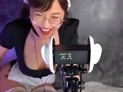 Asian ASMR Ear Licking