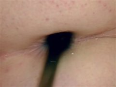 Solo Male Anal Toy Masturbation Extreme Asshole Closeup Contractions Anus