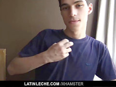 Latin gay, delivery boy, kendro latin leche