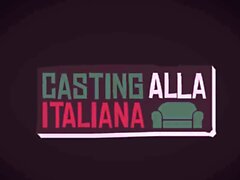 CASTING ALLA ITALIANA - Big Tits Italian Redhead Mary Rider