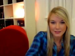 Blonde Amateur Striptease Webcam