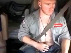 Fat cock truck driver on webcam