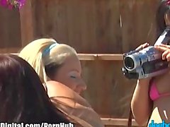 DogHouse Sexy Euro Lesbian Pool Party