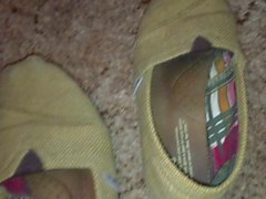 Fraternity Girls Size 8 Toms Insole Licked and Cummed