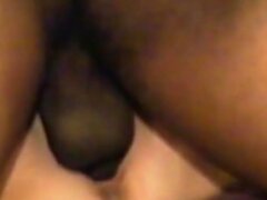 cuckold's girl gets 11 black inches head to balls