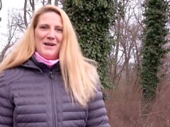 german scout - curvy milf sabrina pickup and fuck in berlin