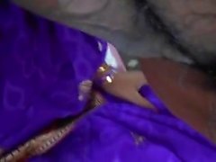 22 Purple saree bhabhi sucking cock like pro