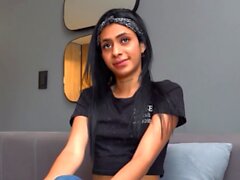 Latina Casting Tiny 18 Year Old Slut Job Interview