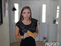 PropertySex - Hot young petite realtor fucks client for sale