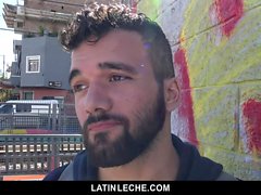 LatinLeche - Hot Latino Hunk Gets His Tight Hole Penetrated