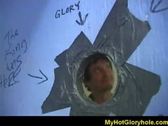 Gloryhole cock sucking 13