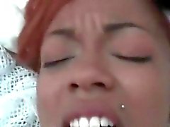 Gorgeous mulatta pussy nailed in POV style