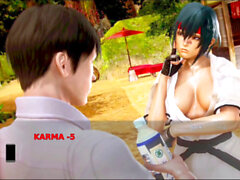 Erotische geschichte, waifu academy gameplay part 1, 3d muscle women