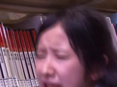 Jav Idol Suzu Ichinose Ambushed In Library Finger Squirted