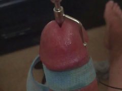 Estim with cum stopper