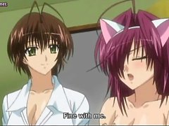 Hentai honey enjoys pussy penetration