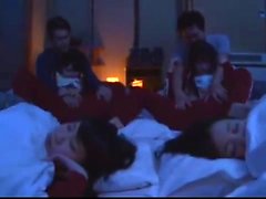 Japanese teen loving hardcore group sex