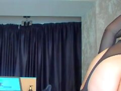 Bbw woman solo toying masturbation