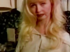 Retro pussy slammed blonde