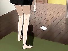 Horny romance anime clip with uncensored scenes