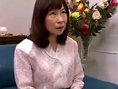 Mature Japanese Mom Blowjob