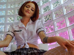 Bamvisions Lola Fae assfucked in her school uniform