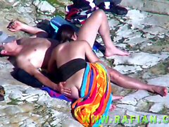 Nudebeach, hidden cam, hump