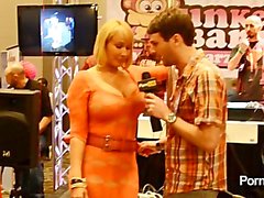 PornhubTV Mellanie Monroe Interview at 2013 AVN Awards