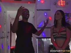 Aidra Fox Gets Creampied By Black Cocks - Gloryhole