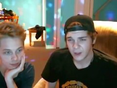 Gay guy plays with Straight friend on Cam, Tries to Suck him off(authentic)