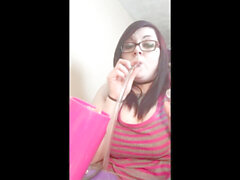 Teenager, bbw, smoking