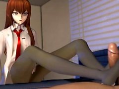 SFM Steins;Gate Kurisu footjob loop (by esk-0)