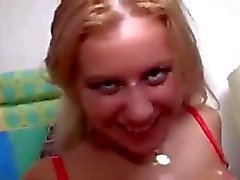 horny girl in red bra banging a black cock
