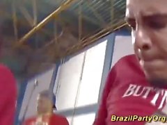 Brazilian anal groupsex party orgy