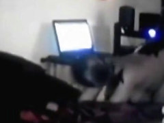 BBW Fucking Her Black Bull on Webcam